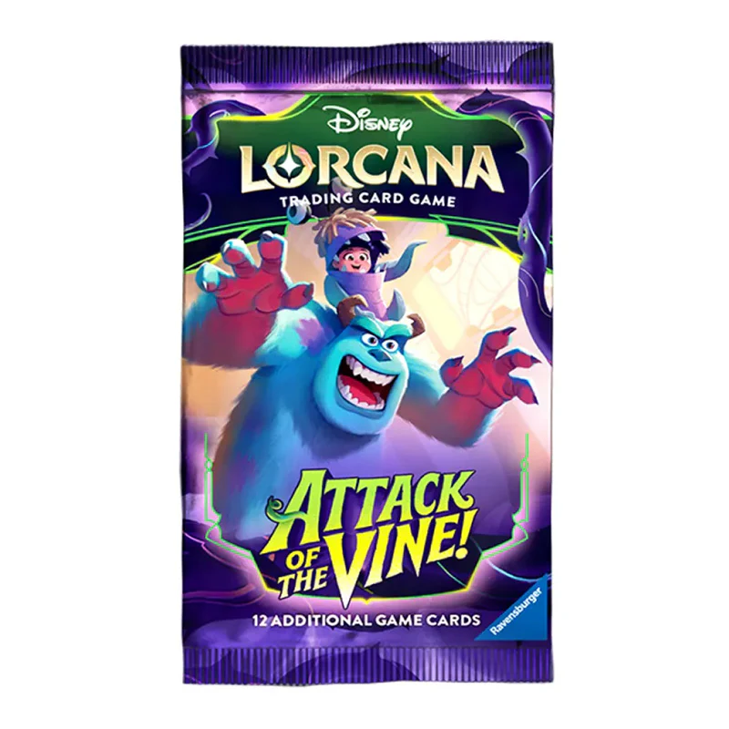 Disney Lorcana TCG Series 13 Attack of the Vine Single Booster Pack - Image 2