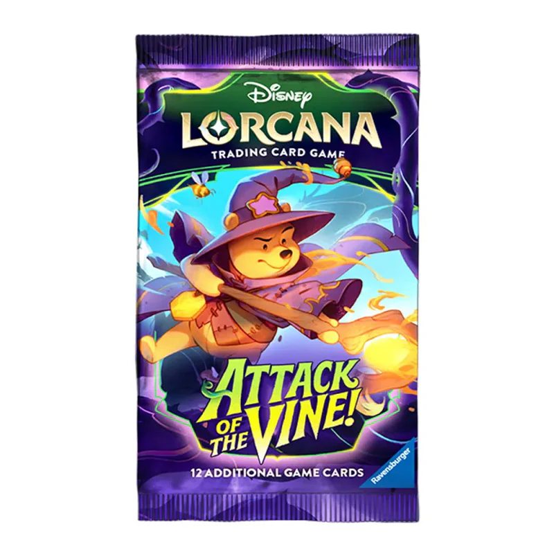 Disney Lorcana TCG Series 13 Attack of the Vine Single Booster Pack - Image 4