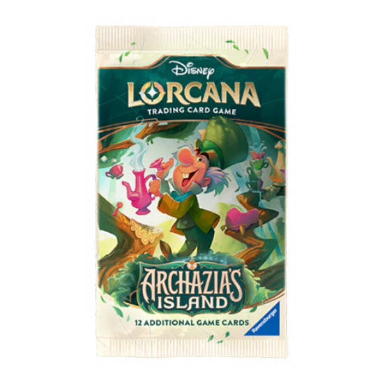 Disney Lorcana TCG Series 7 Archazia's Island Single Booster Pack - Image 2