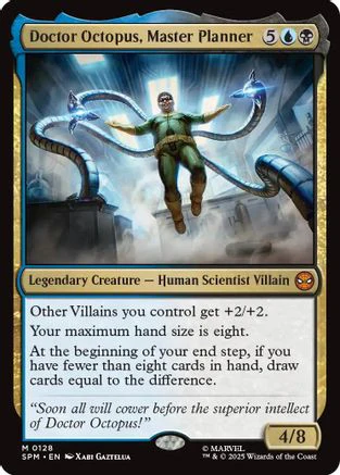 Doctor Octopus, Master Planner (SPM-128) - Marvel's Spider-Man - Magic The Gathering