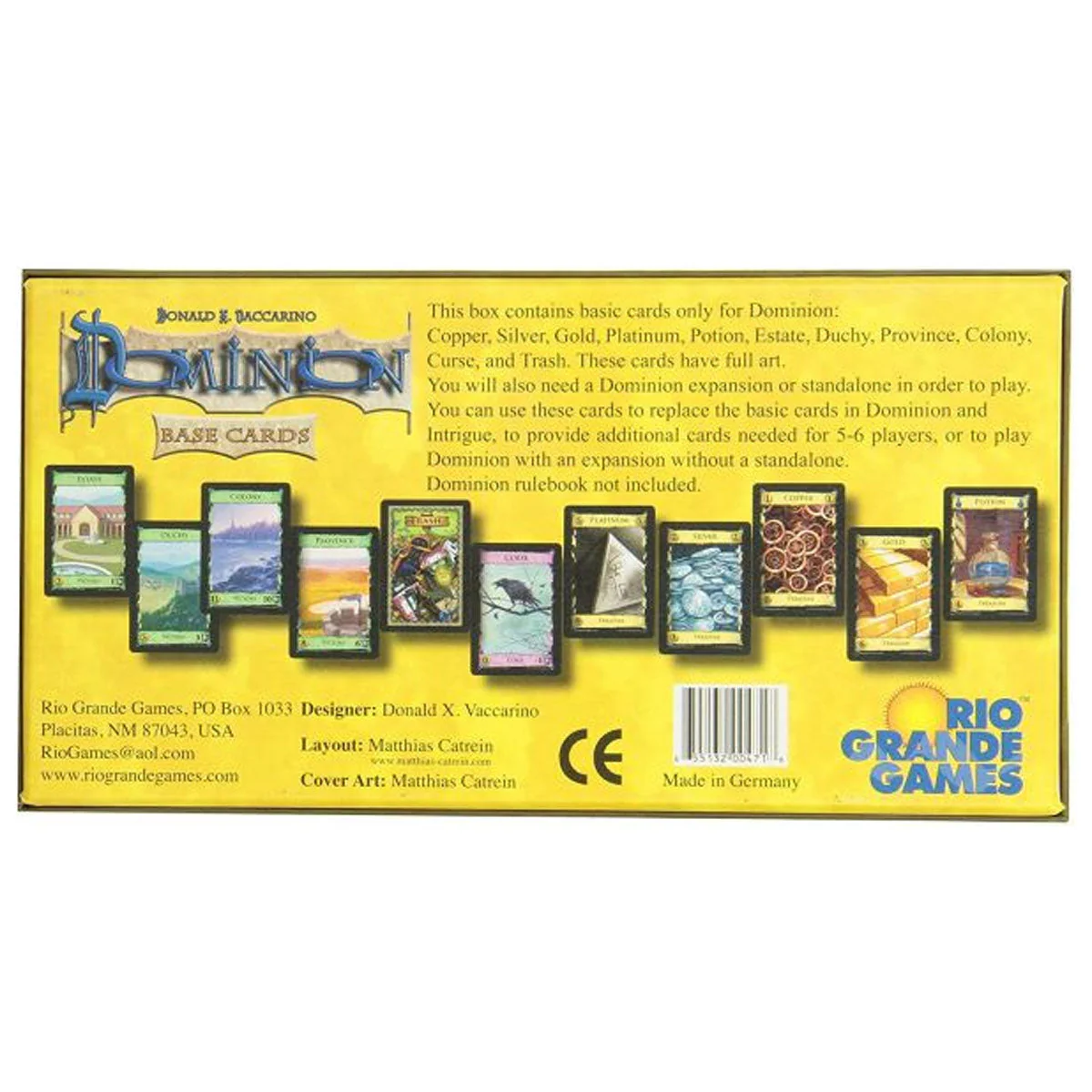 Dominion Base Cards - Image 3