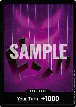 DON!! Card (Donquixote Doflamingo) (Double Pack Set Vol. 9) - The Azure Sea's Seven