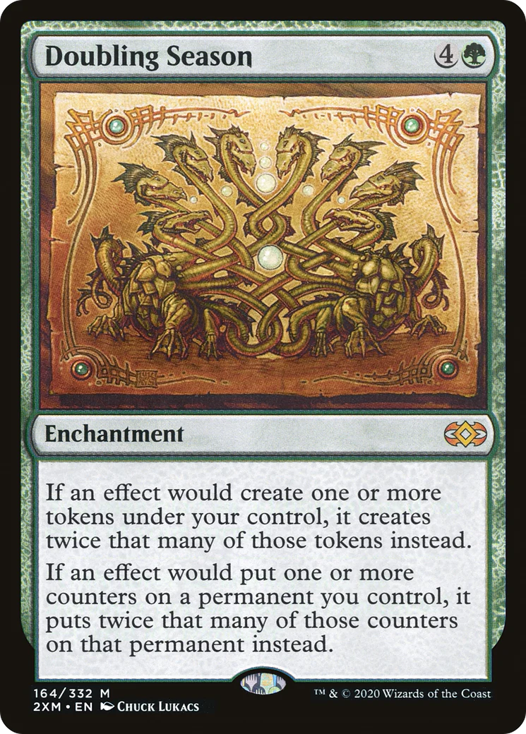 FOIL Doubling Season (2XM-164) - Double Masters - Magic The Gathering