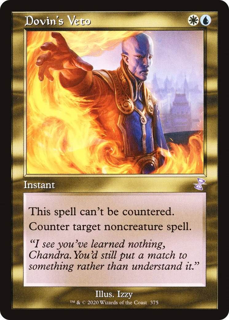 Dovin's Veto (TSR-375) - Time Spiral Remastered - Magic The Gathering