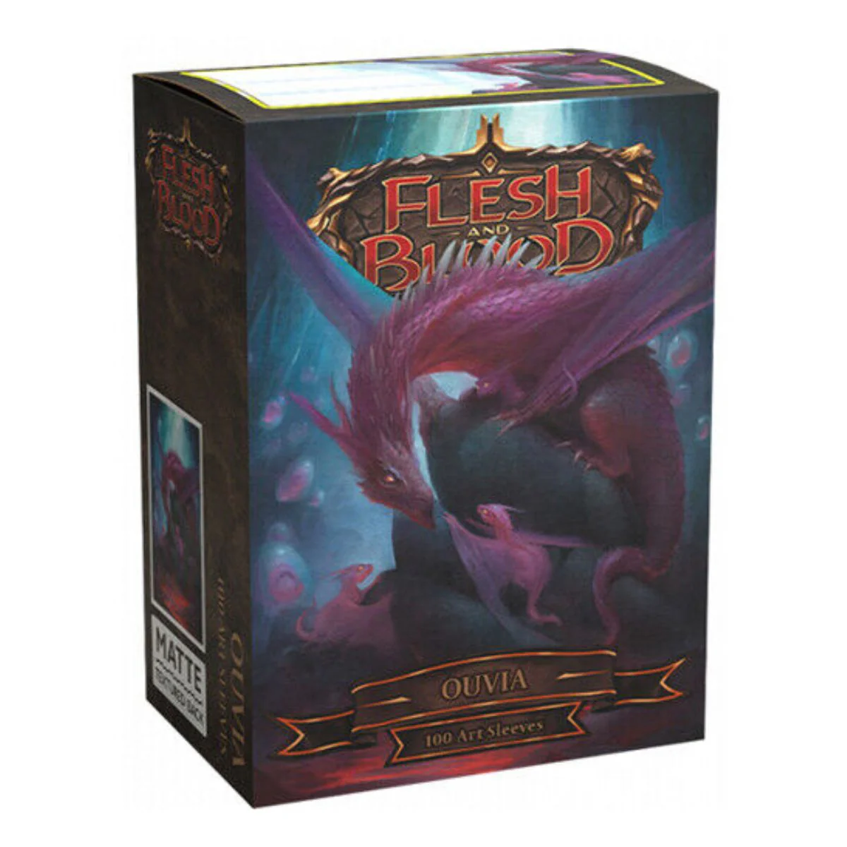 Dragon Shield 100ct Matte Art Flesh and Blood Ouvia Sleeves