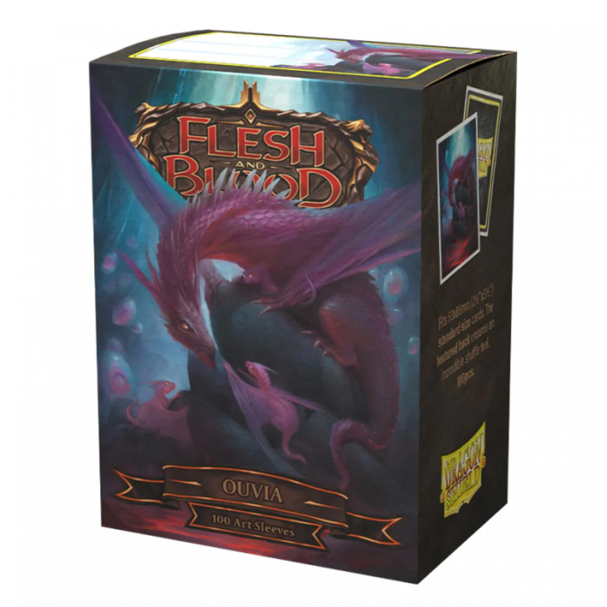 Dragon Shield 100ct Matte Art Flesh and Blood Ouvia Sleeves - Image 2