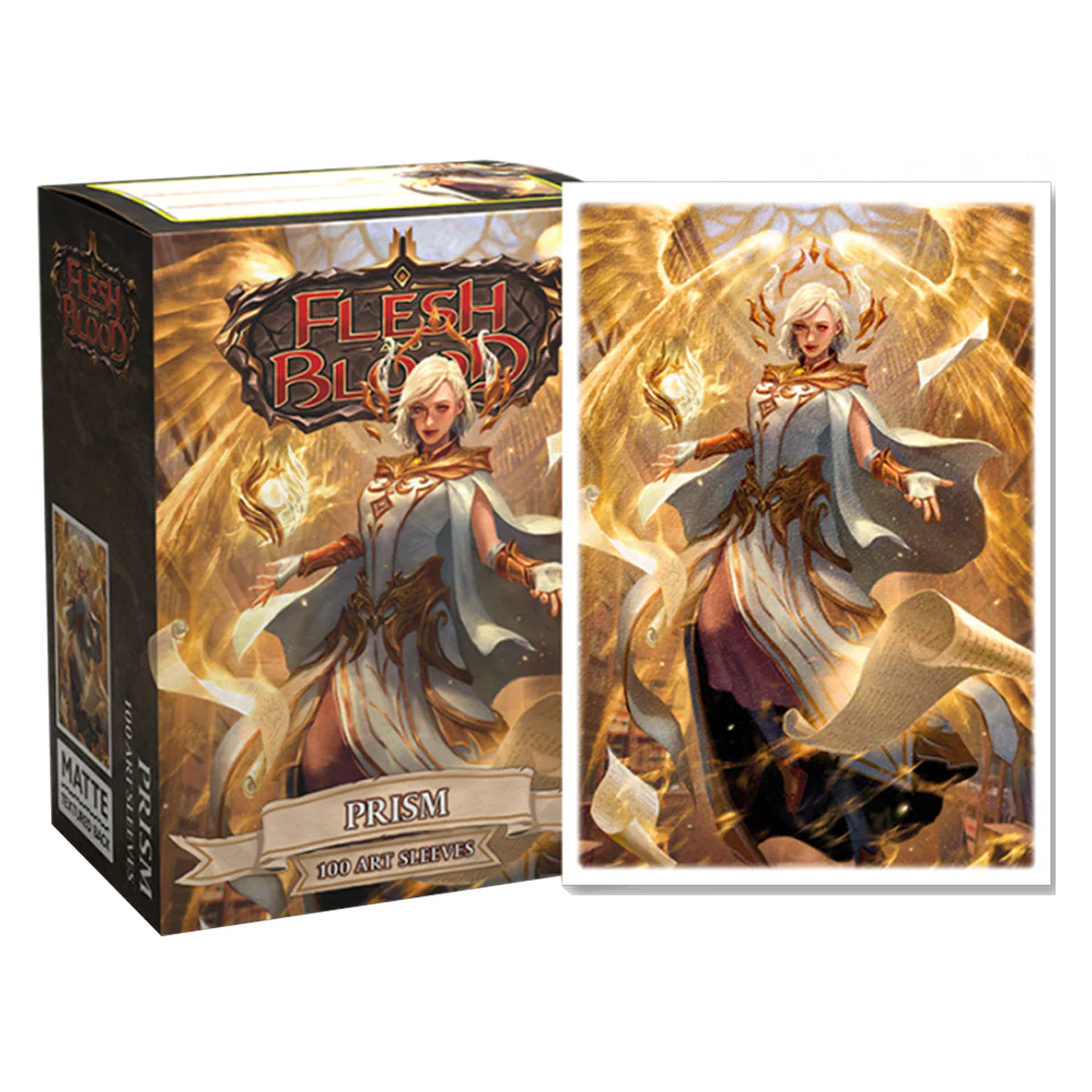 Dragon Shield 100ct Matte Art Flesh and Blood Prism Sleeves - Image 3