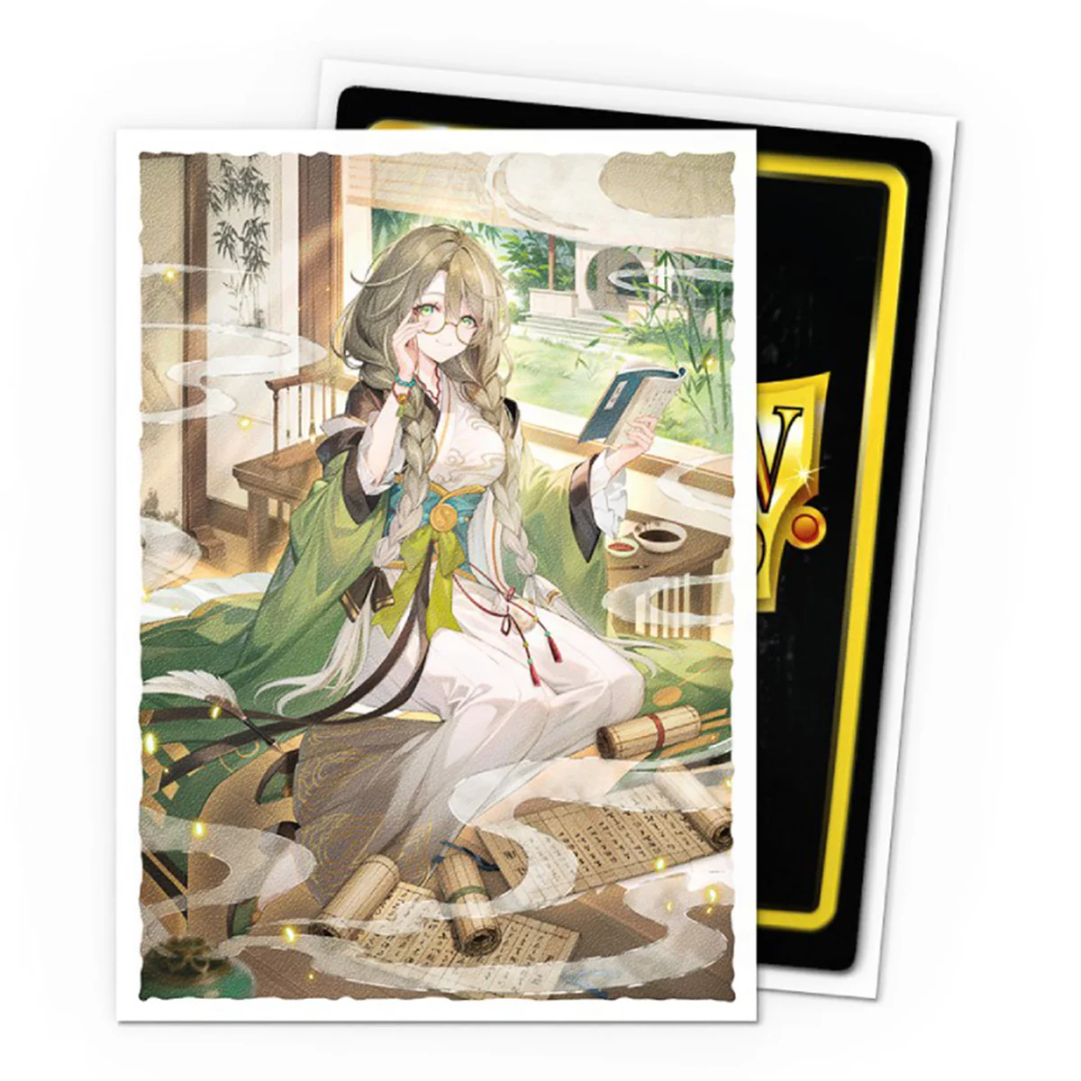 Dragon Shield 100ct Matte Art Grand Archive Kongming Wayward Maven Sleeves - Image 2