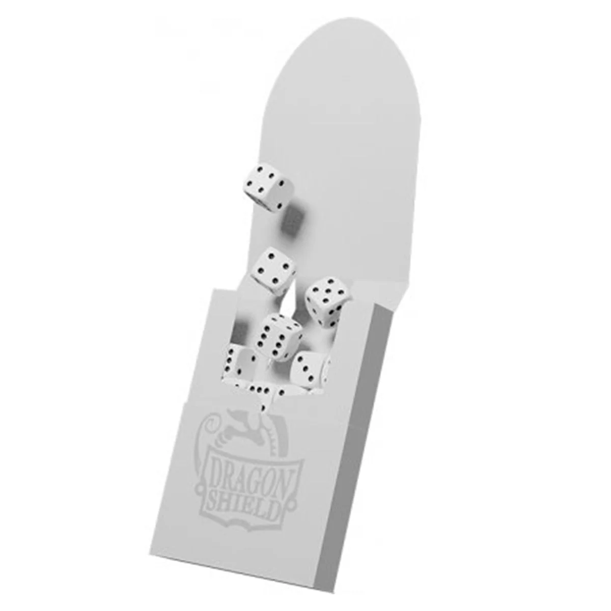 Dragon Shield Cube Shell Deck Box Ashen White - Image 4