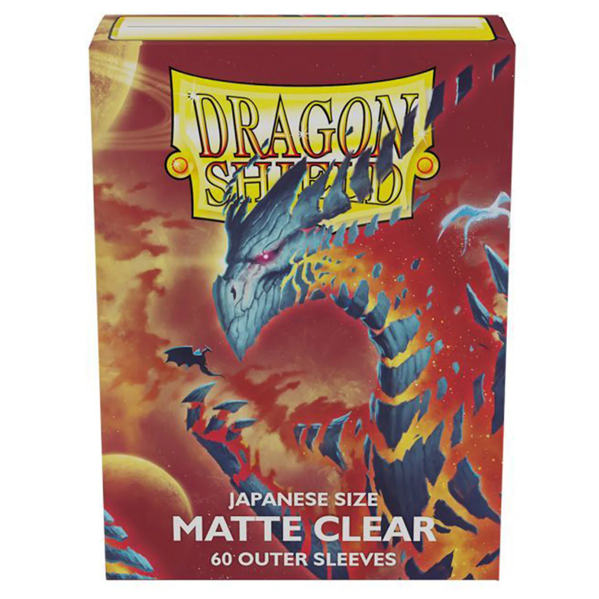 Dragon Shield Japanese 60ct Matte Clear Outer Sleeves 59x86mm - Image 2