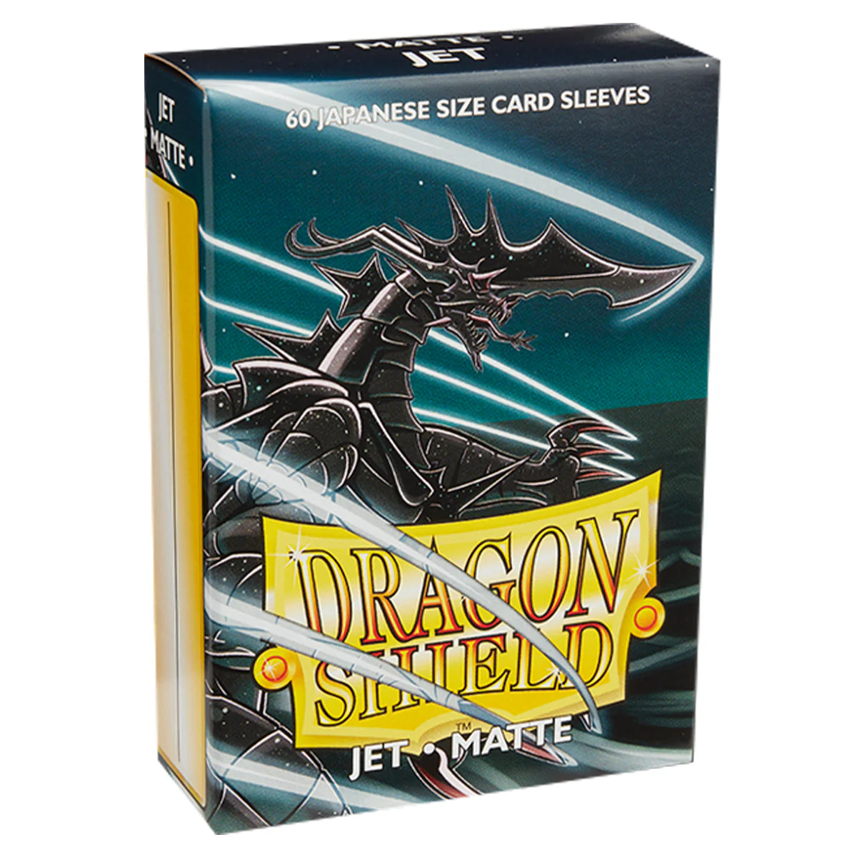 Dragon Shield Japanese 60ct Matte Jet Black Sleeves 59x86mm