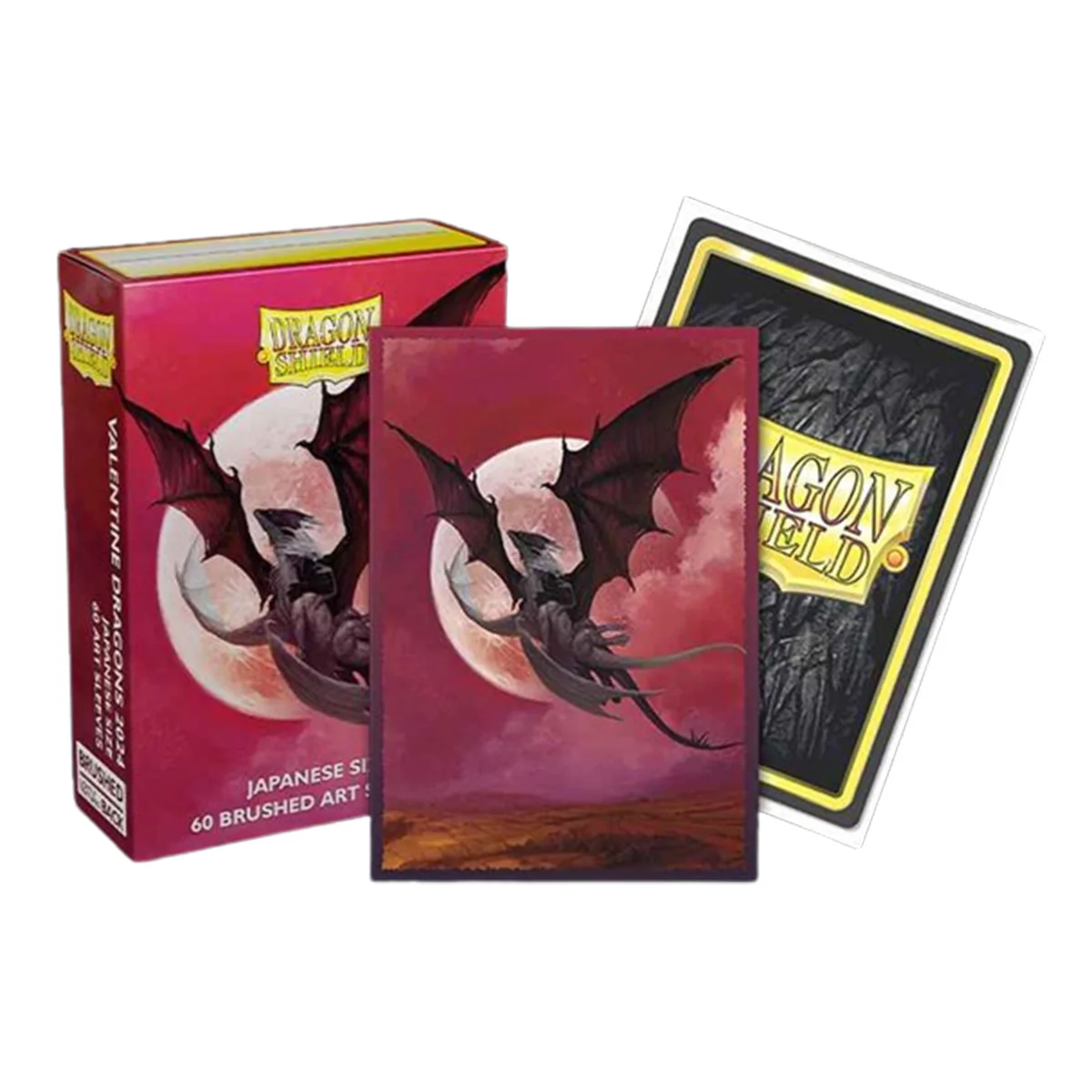 Dragon Shield Japanese 60ct Valentine 2024 Art Sleeves 59x86mm - Image 4
