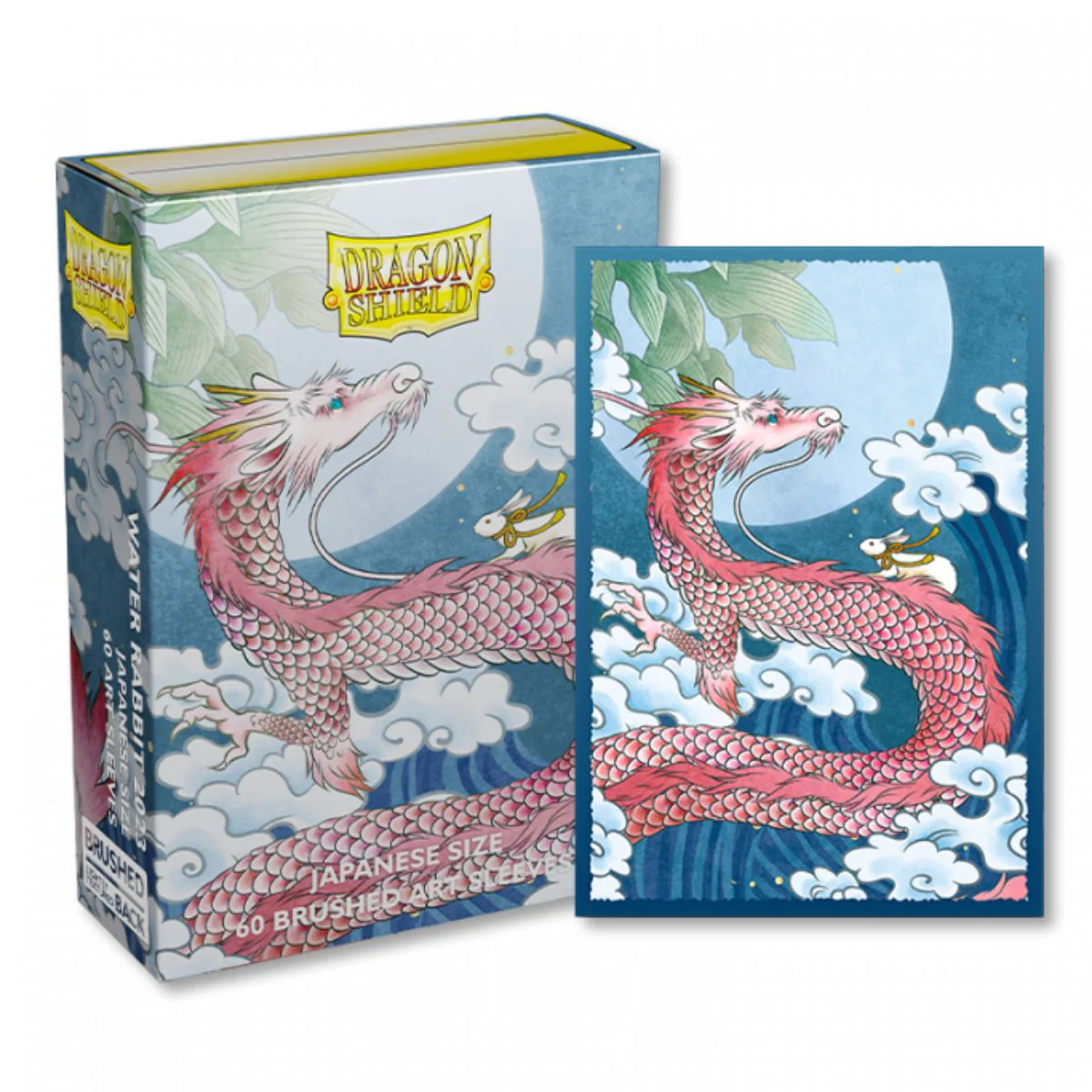 Dragon Shield Japanese 60ct Water Rabbit 2023 Art Sleeves 59x86mm - Image 2