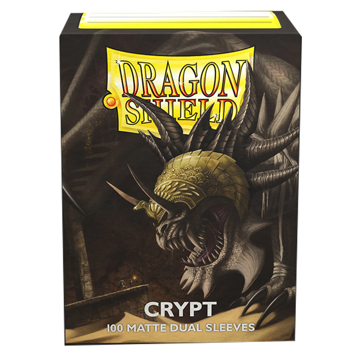 Dragon Shield Standard 100ct Dual Matte Crypt Grey Sleeves 63x88mm - Image 2