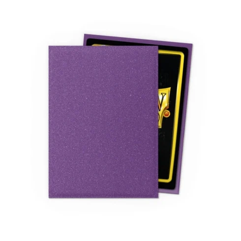 Dragon Shield Standard 100ct Matte Amethyst Purple Sleeves 63x88mm - Image 2