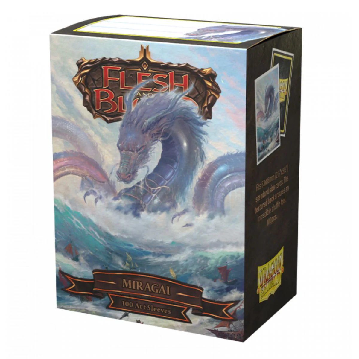 Dragon Shield Standard 100ct Matte Art Flesh and Blood Miragai Sleeves - Image 2
