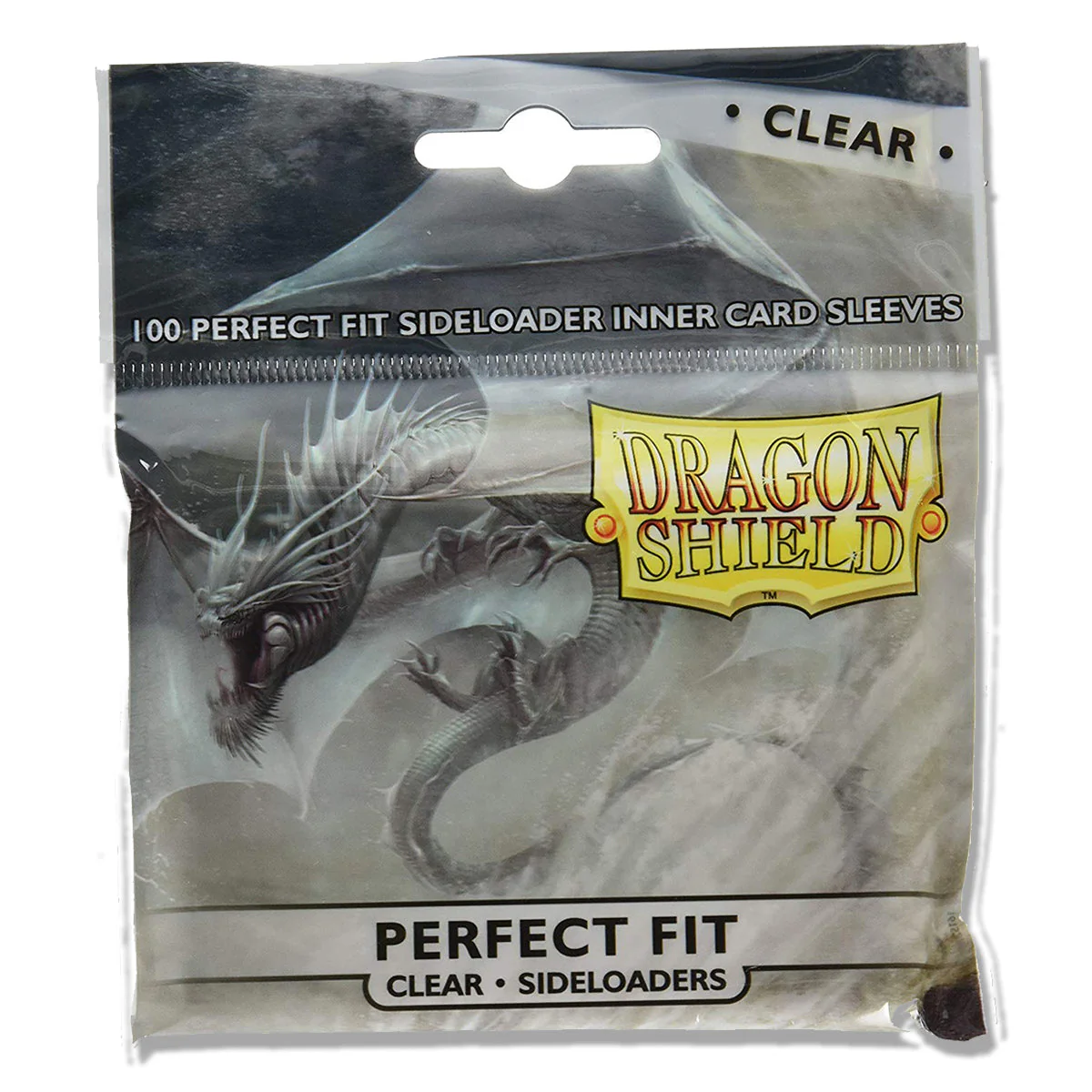 Dragon Shield Standard 100ct Perfect Fit Sideloader Clear Inner Sleeves 63x88mm