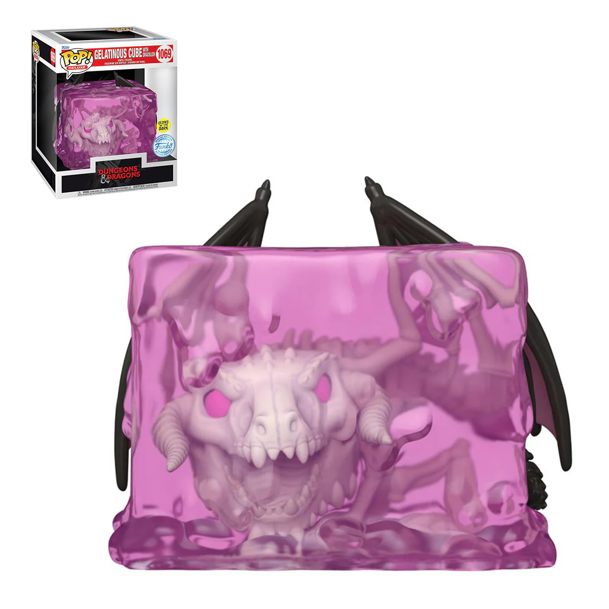 Dungeons & Dragons - Gelatinous Cube with Dracolich Glow Pop! Deluxe - Image 4