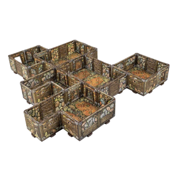 Dungeons & Lasers Abandoned Mines Prismacast Pre-Painted Terrain - Image 2