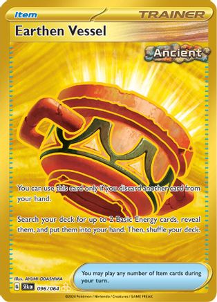 Earthen Vessel 96 - SV Shrouded Fable Pokemon Holofoil
