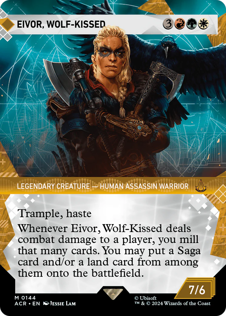 Eivor, Wolf-Kissed (Showcase) (ACR-144) - Assassin's Creed - Magic The Gathering