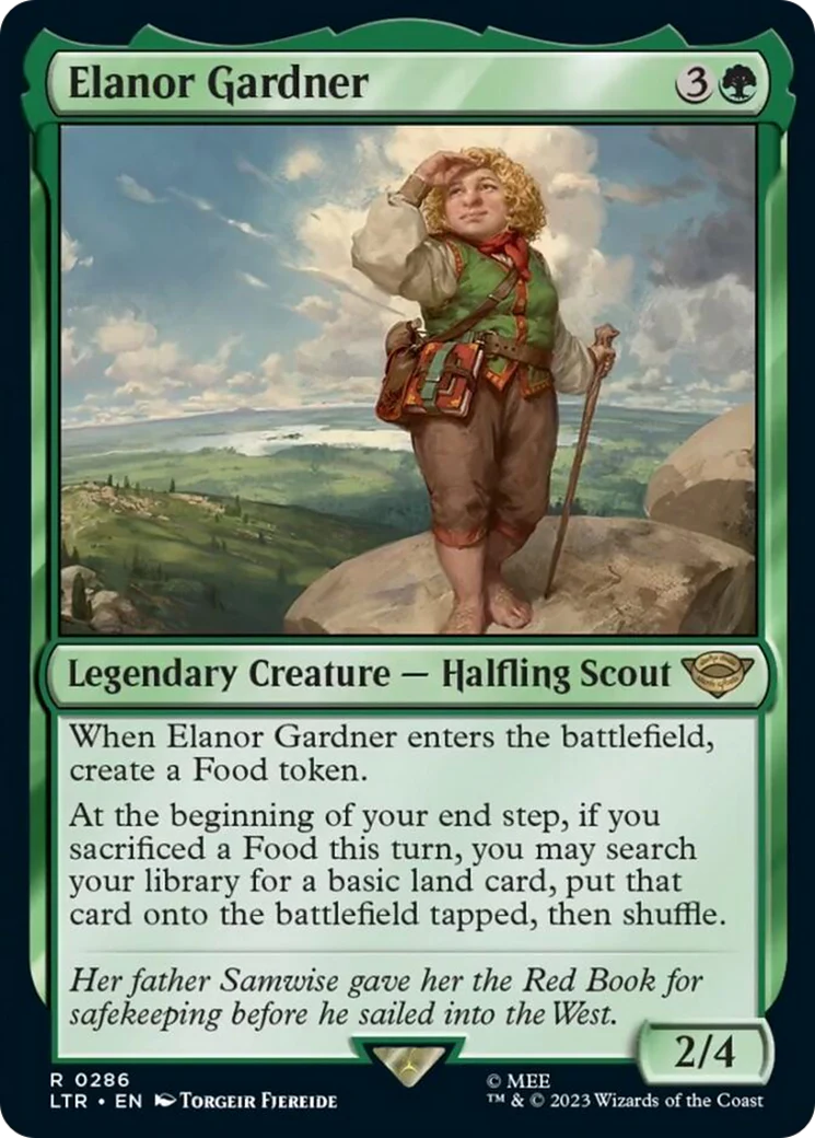 Elanor Gardner (LTR-286) - The Lord of the Rings: Tales of Middle-earth - Magic The Gathering