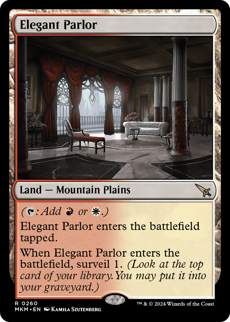 Elegant Parlor (MKM-260) - Murders at Karlov Manor - Magic The Gathering