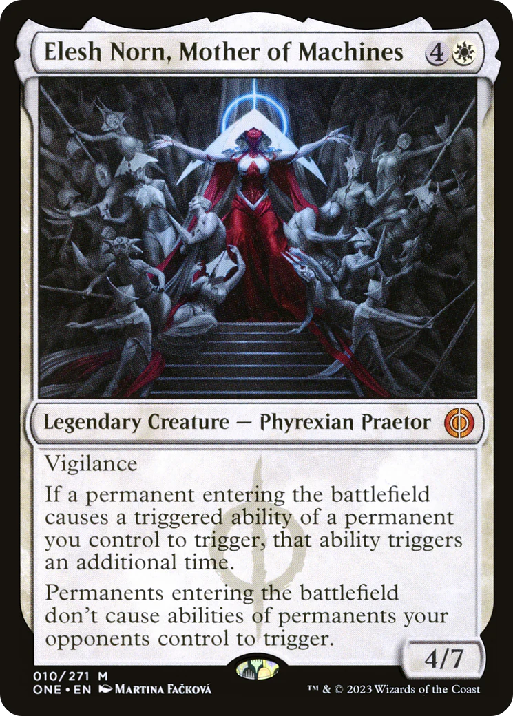 Elesh Norn, Mother of Machines (ONE-010) - Phyrexia: All Will Be One - Magic The Gathering