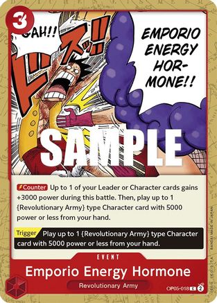 Emporio Energy Hormone (OP05-018)   One Piece - Awakening of the New Era