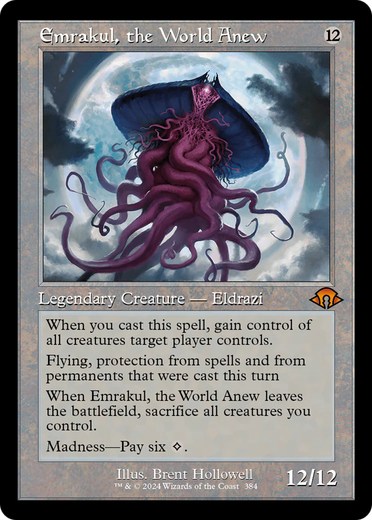 FOIL Emrakul, the World Anew (Retro Frame) (MH3-384) - Modern Horizons 3 - Magic The Gathering