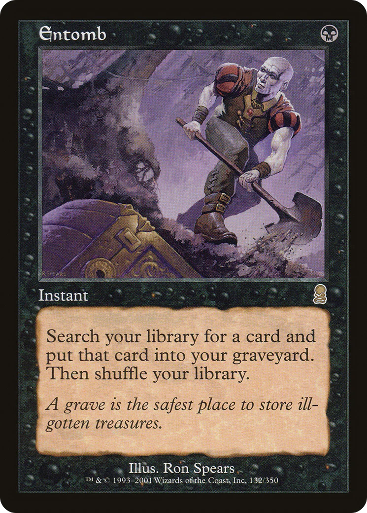 FOIL Entomb (ODY-132) - Odyssey - Magic The Gathering