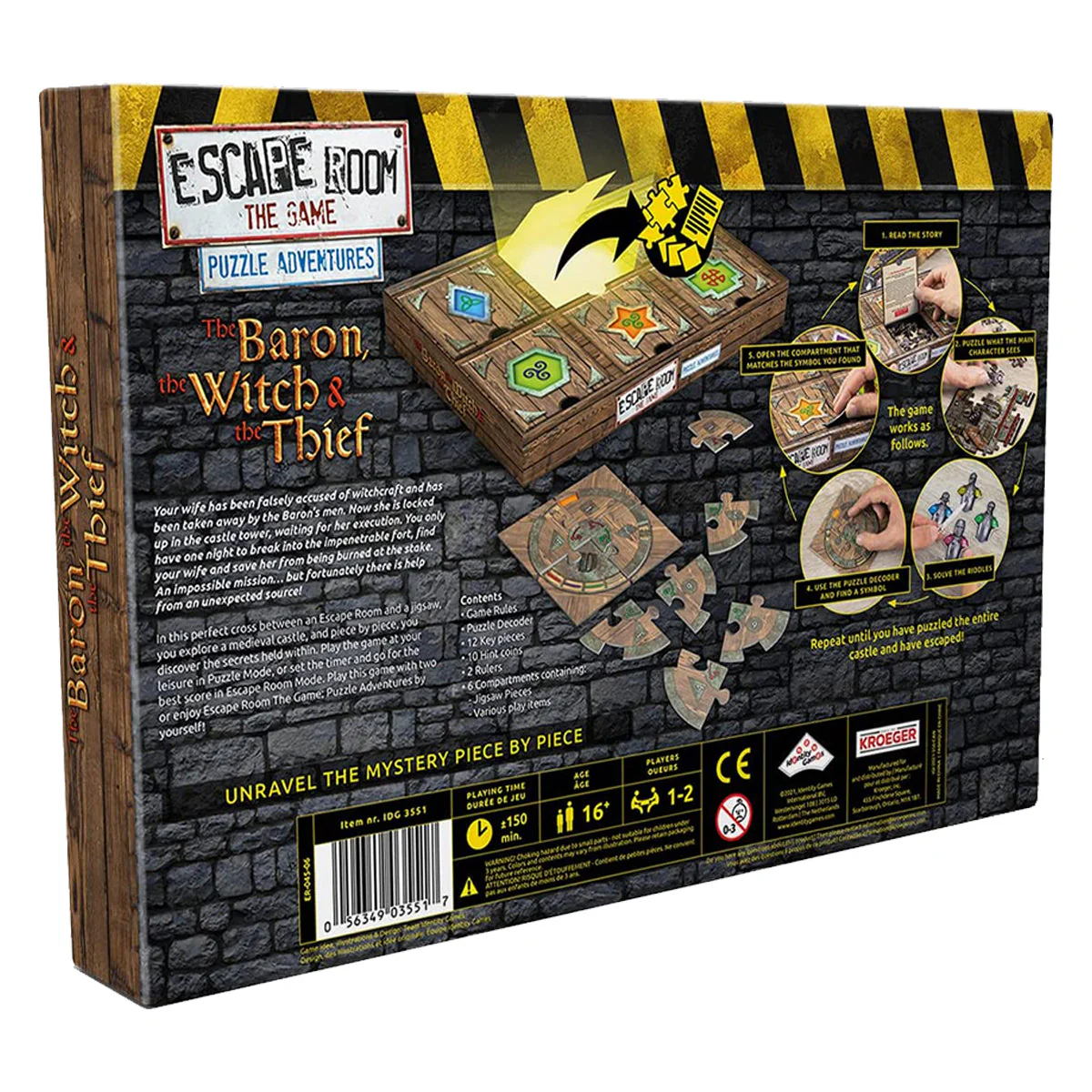 Escape Room The Game Puzzle Adventures - The Baron The Witch & The Thief - Image 2