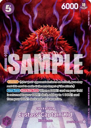 Eustass"Captain"Kid (SP) (OP05-074) One Piece - 500 Years in the Future