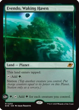 Evendo, Waking Haven (EOE-253) - Edge of Eternities - Magic The Gathering