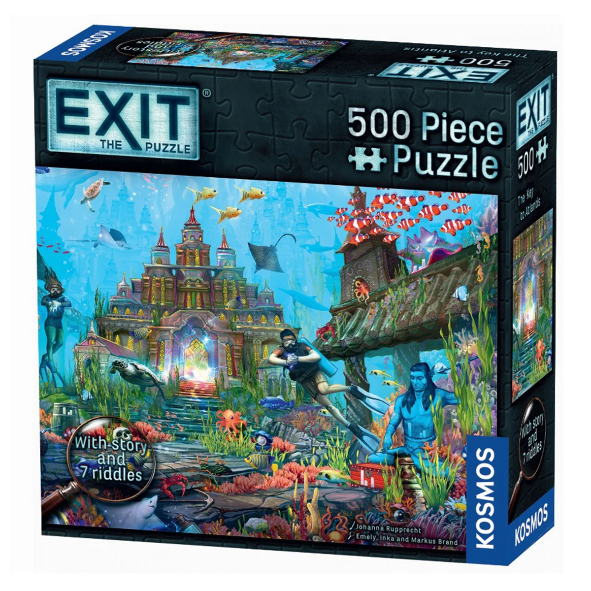Exit the Game The Key to Atlantis Jigsaw Puzzle and Game