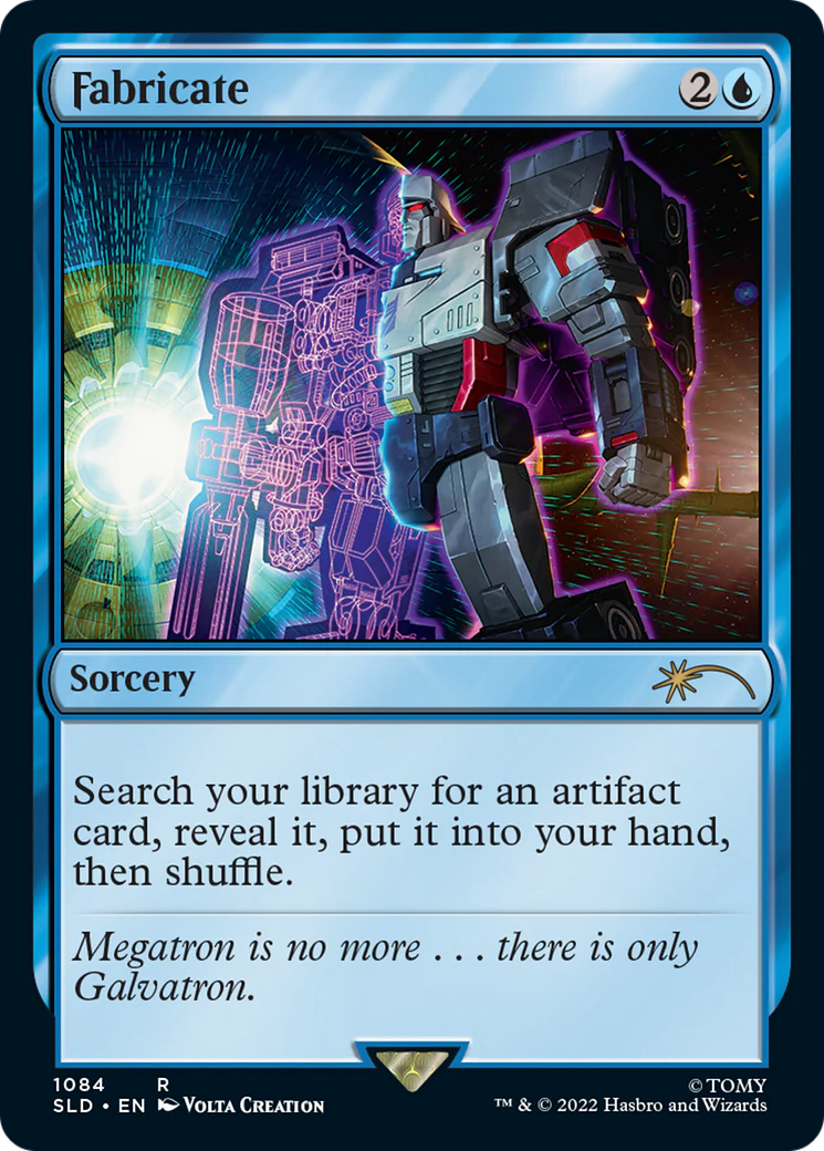 FOIL Fabricate (1084) (SLD-1084) - Secret Lair Drop - Magic The Gathering