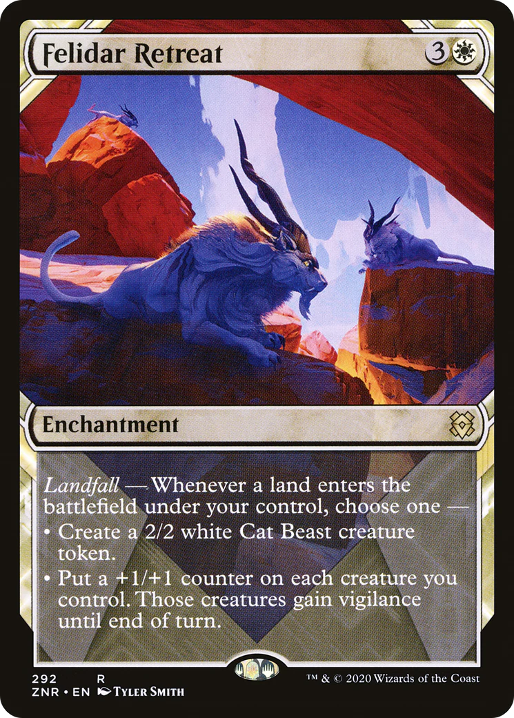 Felidar Retreat (Showcase) (ZNR-292) - Zendikar Rising - Magic The Gathering