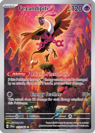 Fezandipiti 73 - SV Shrouded Fable Pokemon Holofoil