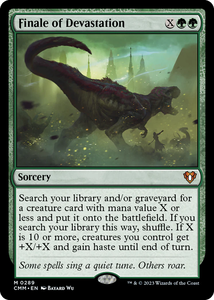 FOIL Finale of Devastation (CMM-289) - Commander Masters - Magic The Gathering