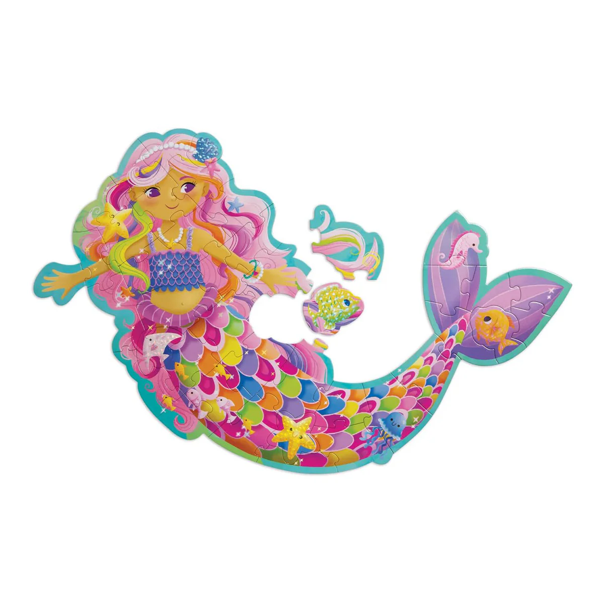 Floor Puzzle Magical Mermaid 41 Pieces - Image 4