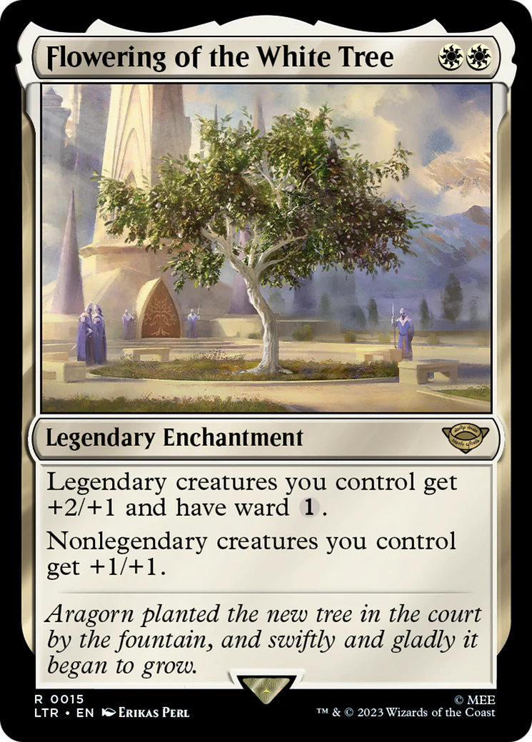 Flowering of the White Tree (LTR-015) - The Lord of the Rings: Tales of Middle-earth - Magic The Gathering