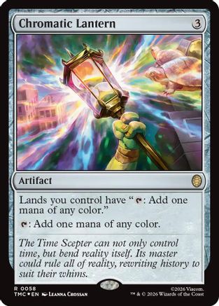 FOIL Chromatic Lantern (Surge Foil) (TMC-058) - Commander: Teenage Mutant Ninja Turtles - Magic The Gathering