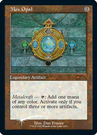 FOIL Mox Opal (SLD-1072) - Secret Lair Drop Series - Magic The Gathering