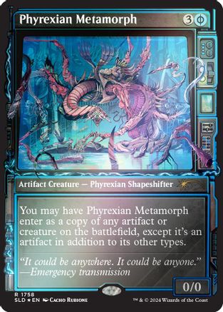 FOIL Phyrexian Metamorph (Rainbow Foil) (SLD-1758) - Secret Lair Drop Series - Magic The Gathering