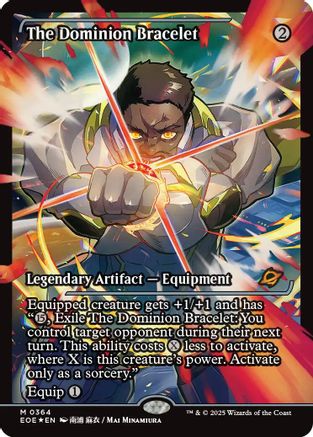 FOIL The Dominion Bracelet (Showcase) (EOE-364) - Edge of Eternities - Magic The Gathering