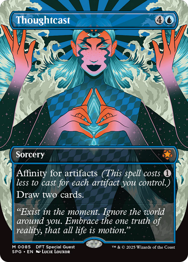 FOIL Thoughtcast (SPG-085) - Special Guests - Magic The Gathering