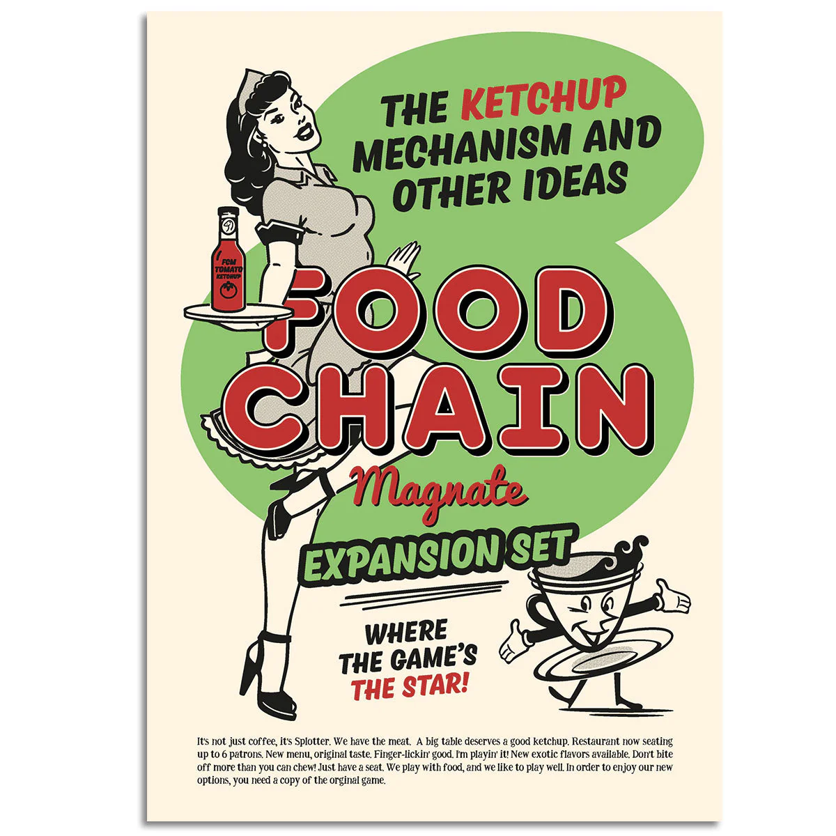 Food Chain Magnate The Ketchup Mechanism and Other Ideas Expansion Set - Image 2