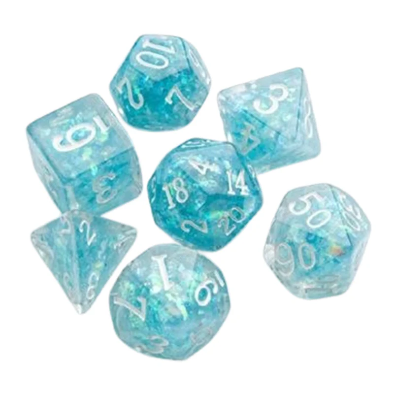 Gamegenic Candy-like Series Blueberry RPG Dice Set (7pcs) - Image 3