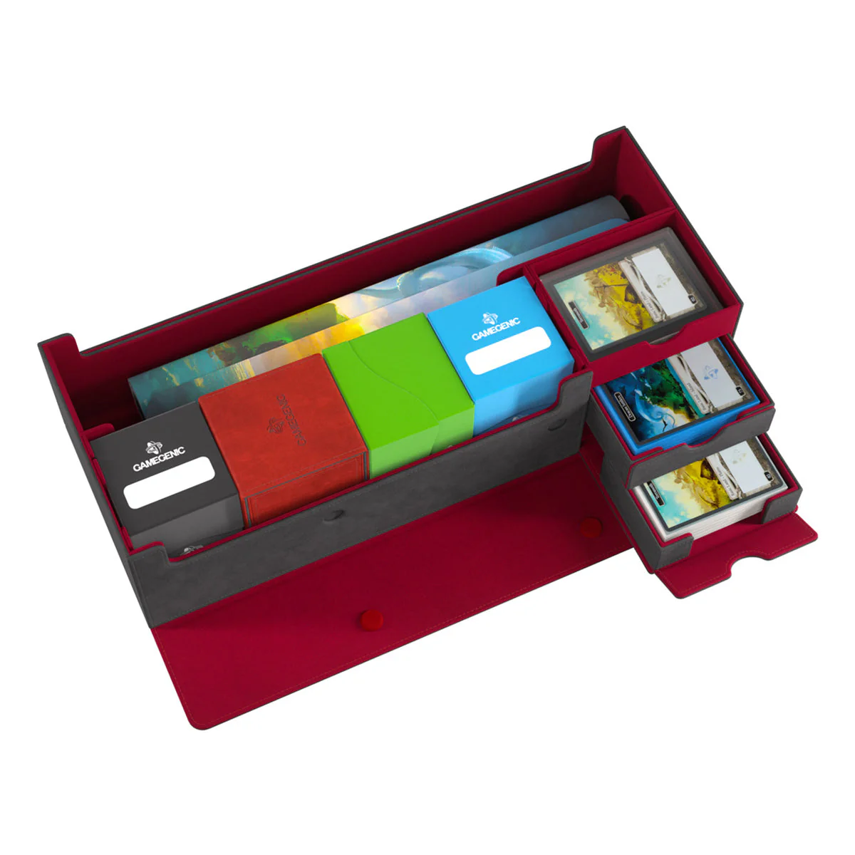 Gamegenic Cards' Lair 1000+ PRO Grey/Red - Image 3