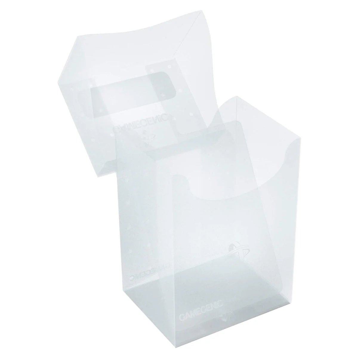 Gamegenic Deck Holder Holds 80 Sleeves Deck Box Clear - Image 2